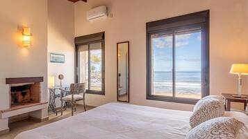 4 slaapkamers, een kluis op de kamer, een bureau