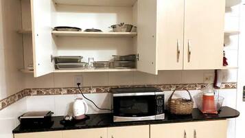 Microwave, oven, stovetop