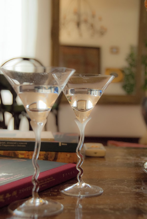 Enjoy a refreshing cocktail in a warm and inviting setting.