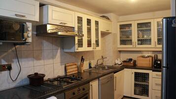 House | Private kitchen | Fridge, microwave, oven, stovetop