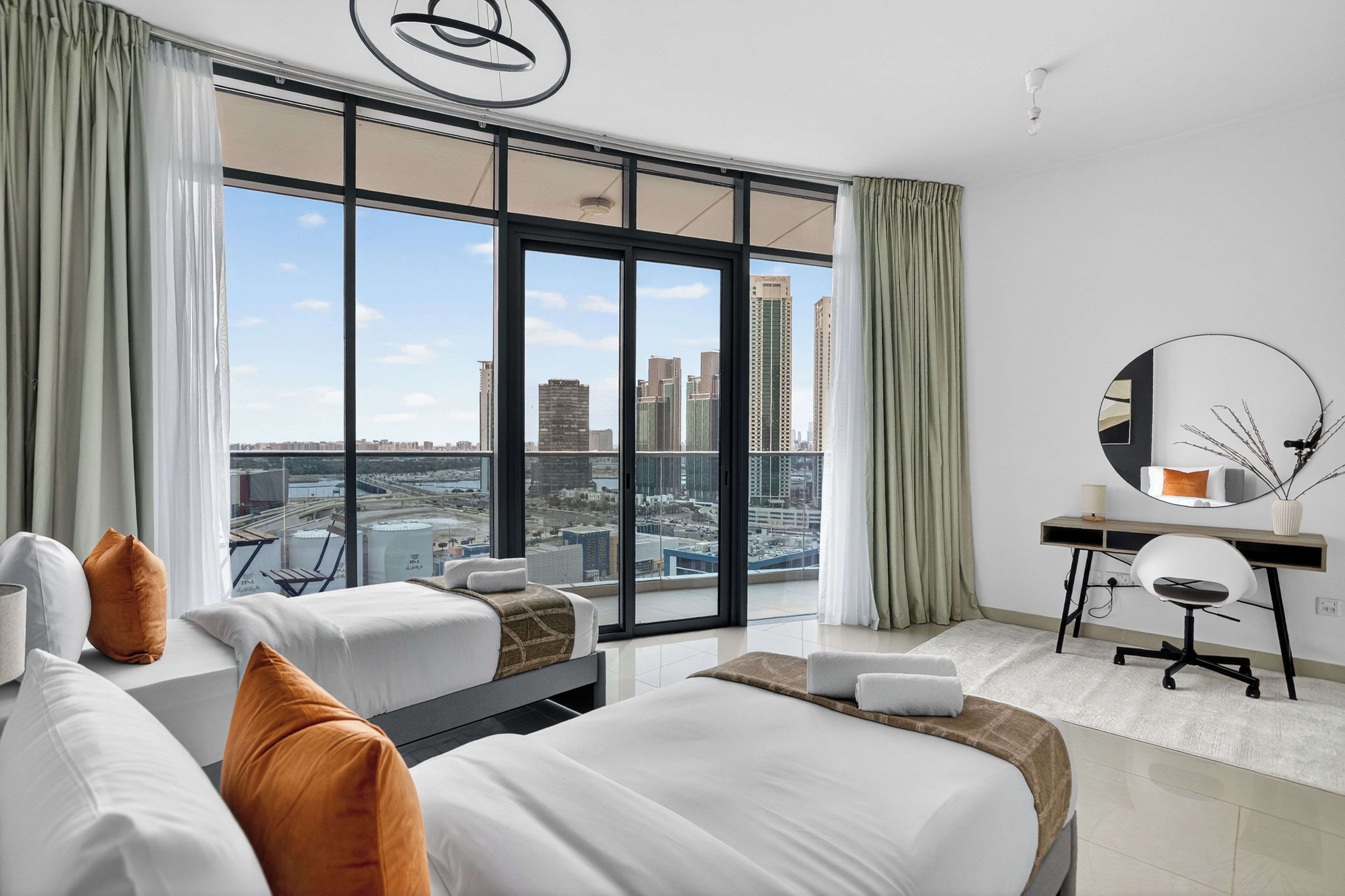 Leilighet – president | Sengetøy i egyptisk bomull, sengetøy av topp kvalitet og safe på rommet