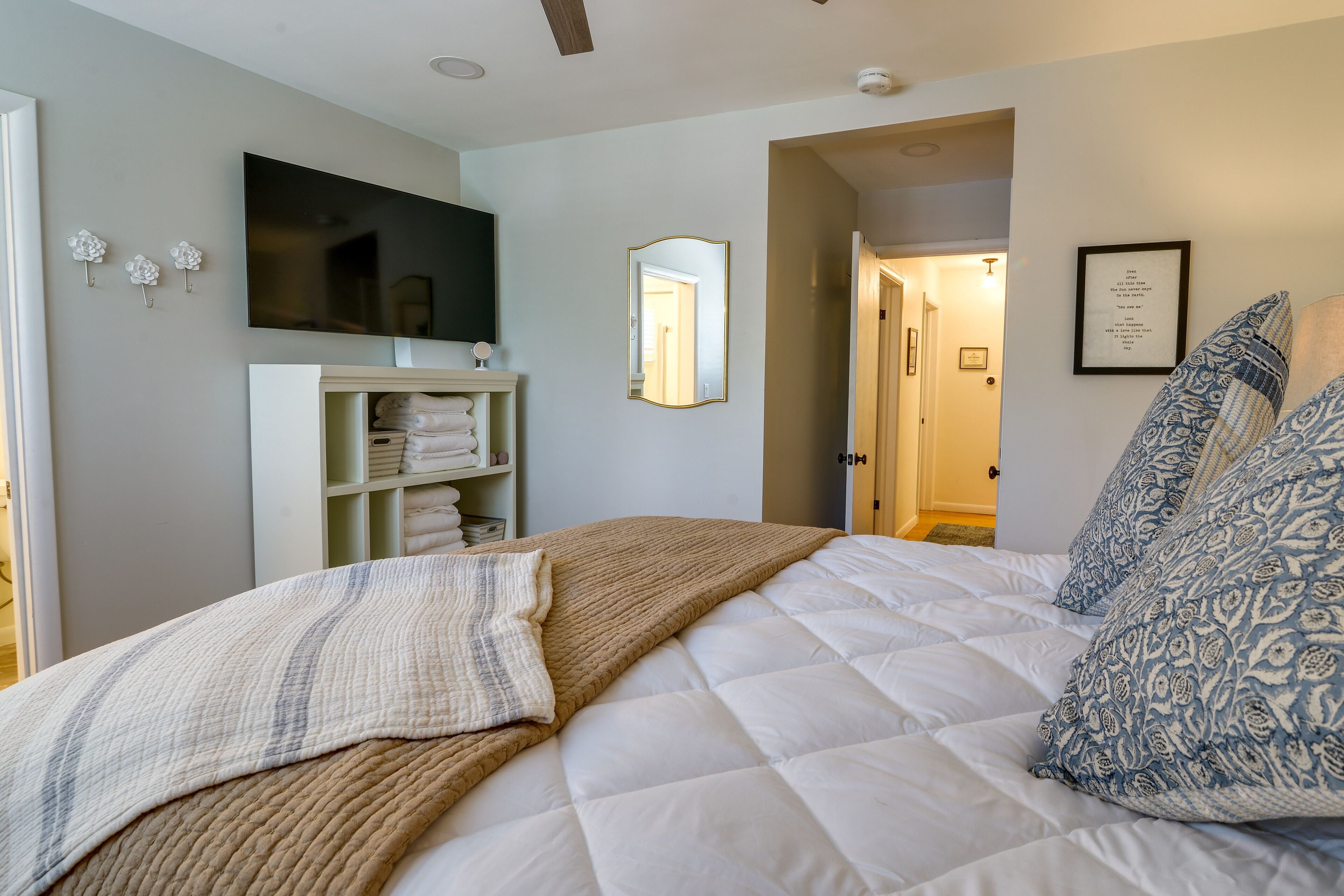 3 chambres, accès Internet, draps fournis