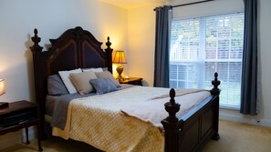 2 bedrooms, in-room safe, iron/ironing board, WiFi