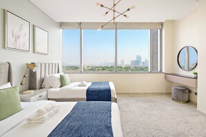 Superior Apartment | Premium bedding, memory-foam beds, in-room safe, individually decorated