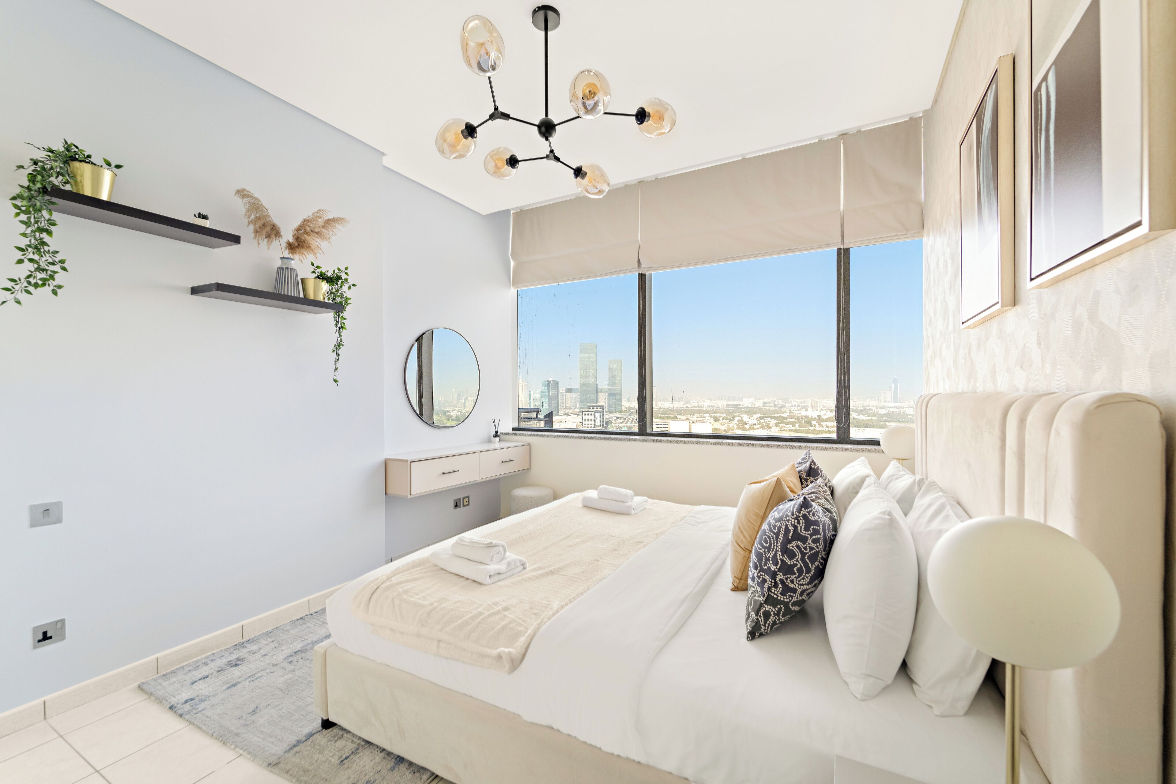 Premium bedding, memory foam beds, in-room safe, individually decorated