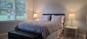 3 dormitorios, tabla de planchar con plancha, wifi y ropa de cama