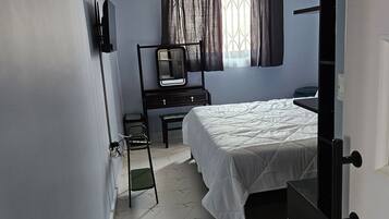 2 sovrum, strykjärn/strykbräda, resesäng och wi-fi