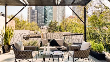 Terraza en la azotea