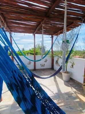 Terrace/patio - Casa Coronaa Holbox México #2
 (Holbox Island)