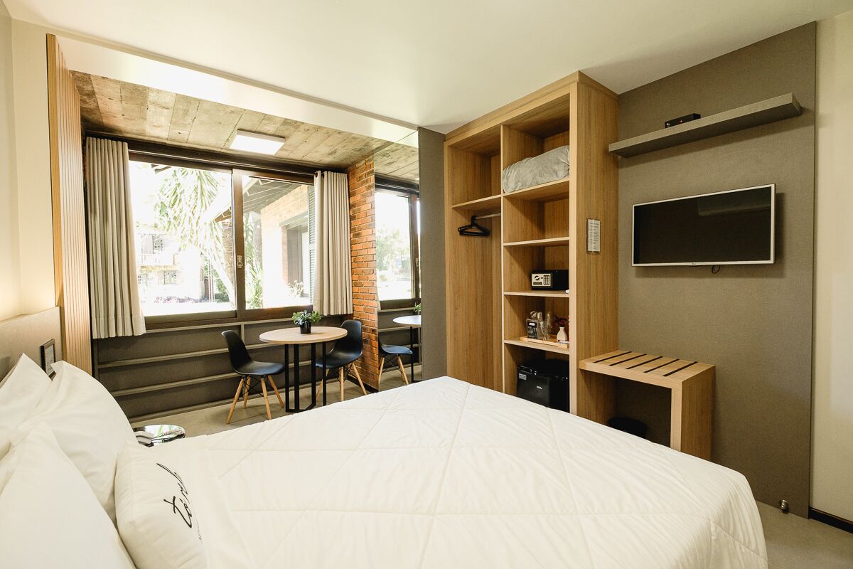 Luxury Double Room | In-room safe, blackout curtains, iron/ironing board, bed sheets