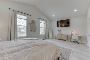 3 chambres, fer et planche à repasser, Wi-Fi gratuit, draps fournis