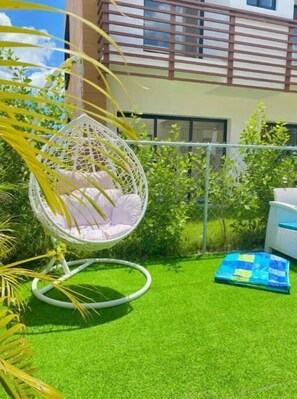 Property grounds - A space for the enjoyment of the family created with much love. (La Altagracia)