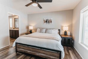 3 bedrooms, iron/ironing board, free WiFi, bed sheets