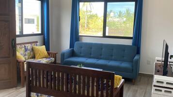 Departamento | 2 habitaciones, muebles diferentes y espacio para trabajar con laptop