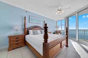 2 bedrooms, iron/ironing board, Internet, bed sheets - Oceanfront | Palacio 1102 | My Beach Getaways (Pensacola)