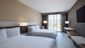 Couette en duvet d'oie, coffres-forts dans les chambres, bureau