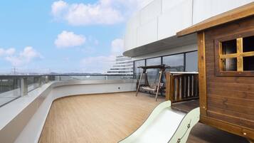 Studio, 1 King-Bett | Terrasse/Patio