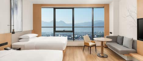 Premium Room, 2 Double Beds, Mountain View