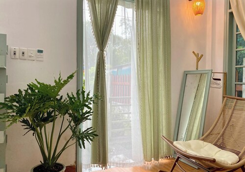Sunny Balcony, Bathtub, Projector, Chill Chair