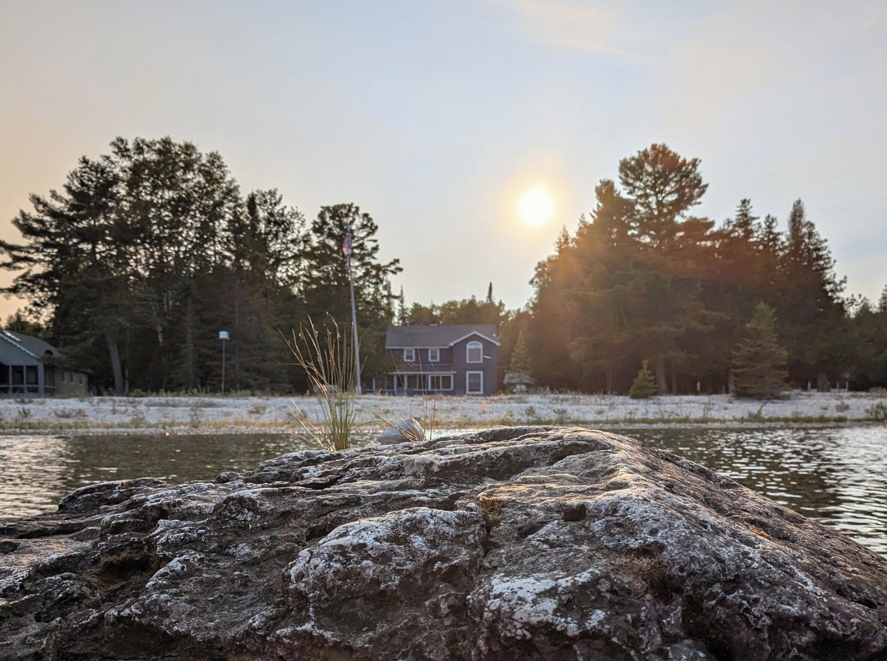 Enceinte de l’hébergement