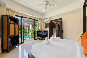 Villa Deluxe | 2 camere, ferro/asse da stiro, Wi-Fi gratuito