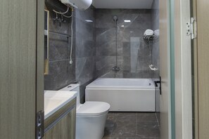 Executive Twin Room | Bathroom | Slippers - Golden River Residence (Yangon)
