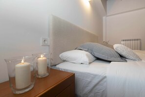 2 室のベッドルーム、アイロン / アイロン台、旅行用ベビーベッド、WiFi (無料)