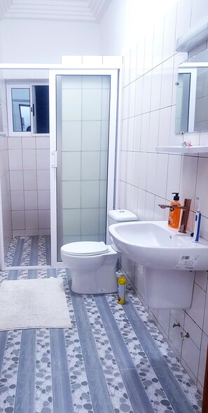 Dusche, Handtücher