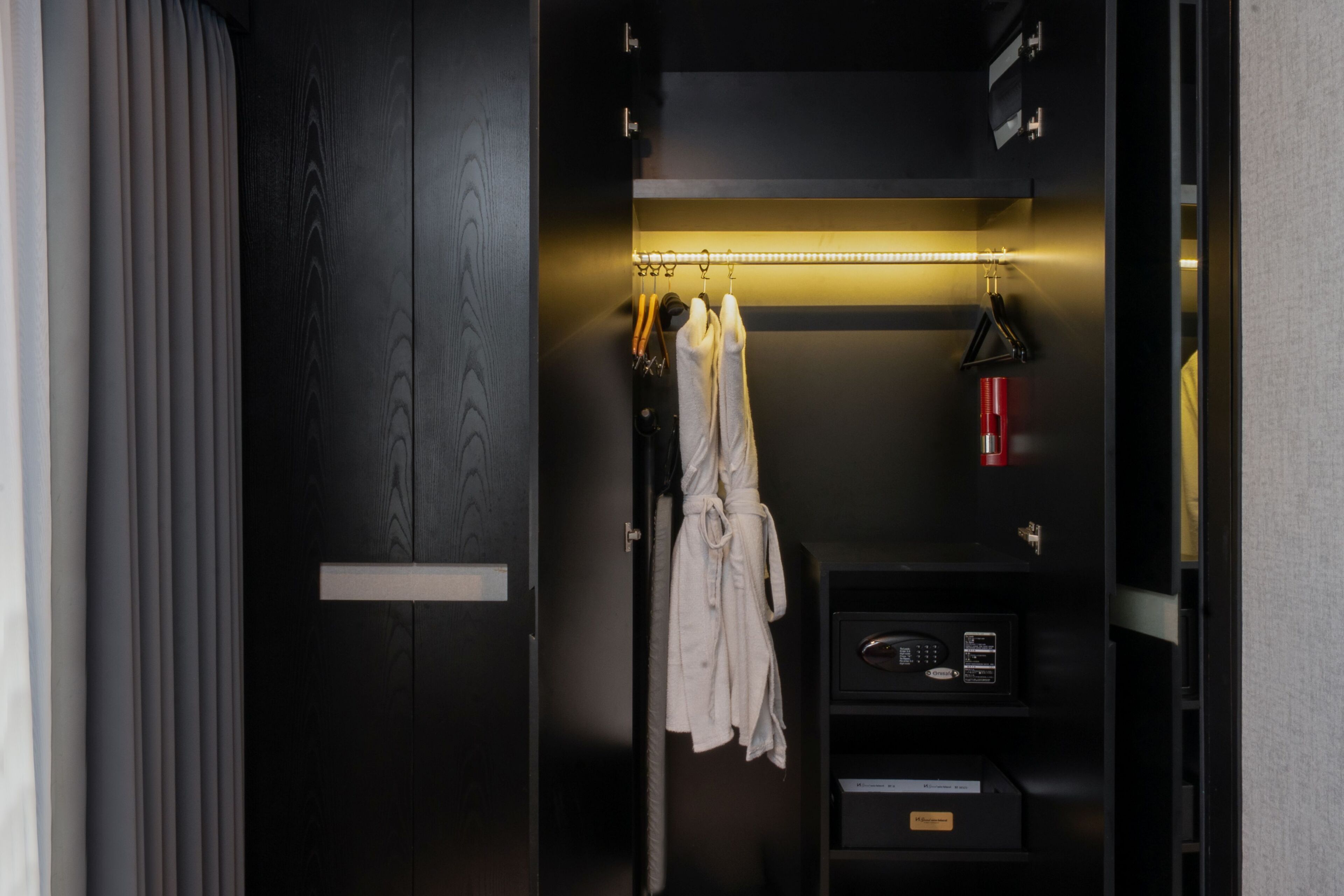 42-inch Smart TV with cable channels, pay movies