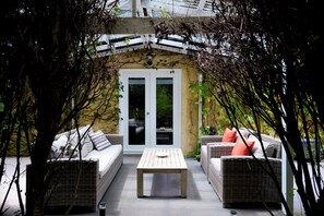 Suite estudio Deluxe | Terraza o patio