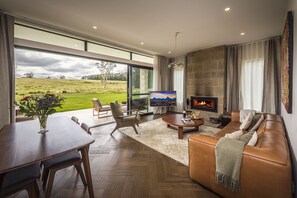Luxury Villa | Living area | Fireplace - The Vale Penrose (Penrose)