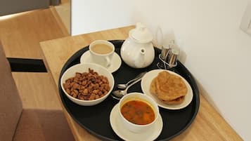 Servicio de comidas en la habitación