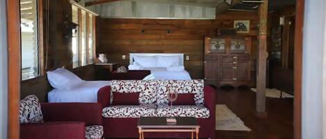 1 habitación, wifi gratis y ropa de cama