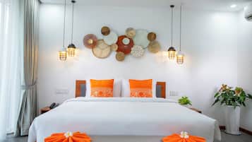 Family Suite, 2 Bedrooms, Non Smoking, Garden View | Egyptian cotton sheets, premium bedding, down duvets, pillow-top beds