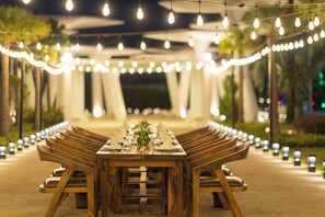 Restaurante al aire libre