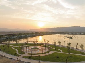 Vista des de l'allotjament