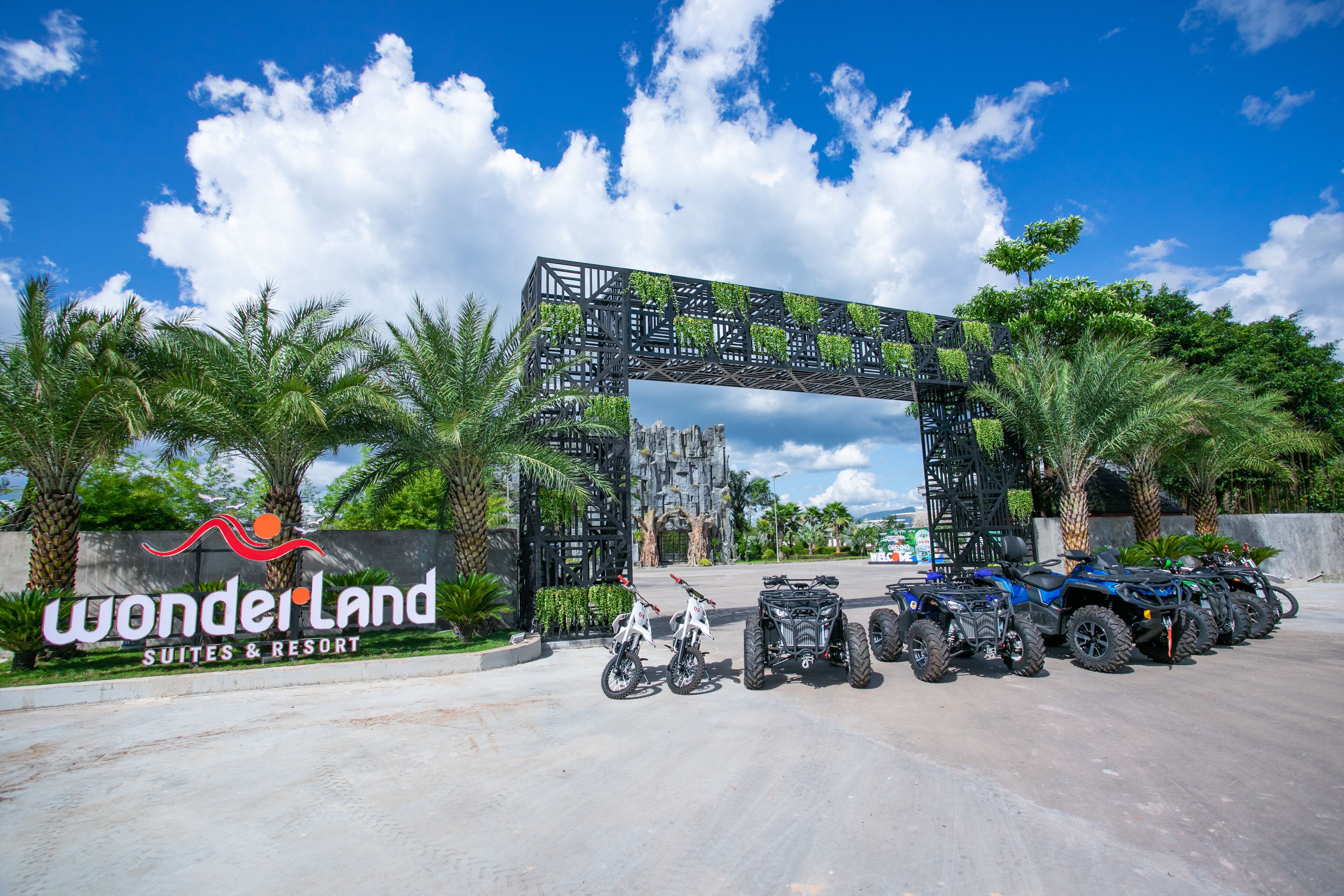 Voorkant van accommodatie