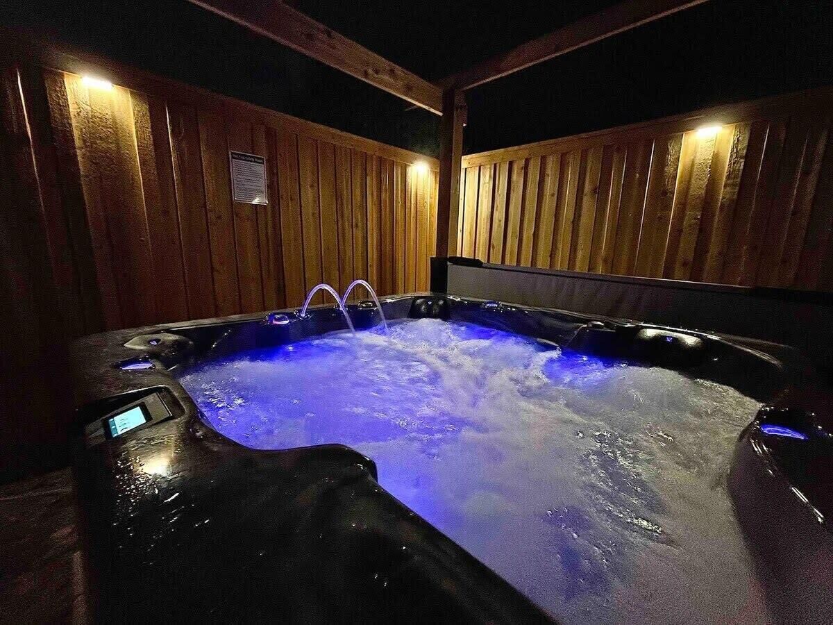 Bain à remous extérieur