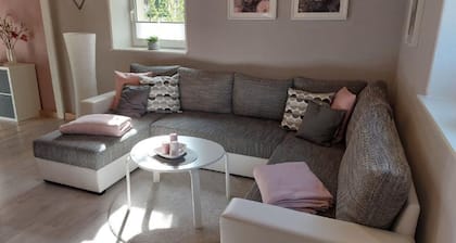 Appartement de vacances "Fewo 2 - Osterberg" avec terrasse privée, jardin partagé et Wi-Fi