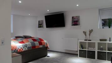 1 Schlafzimmer, kostenloses WLAN, Bettwäsche, Rollstuhlgeeignet