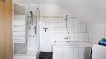 Shower, towels