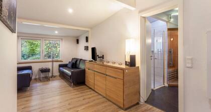 5-Sterne Ferienhaus mit Sauna, privater Terrasse, privatem Garten und Wlan