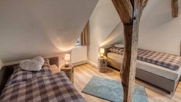 4 chambres, Wi-Fi gratuit, draps fournis