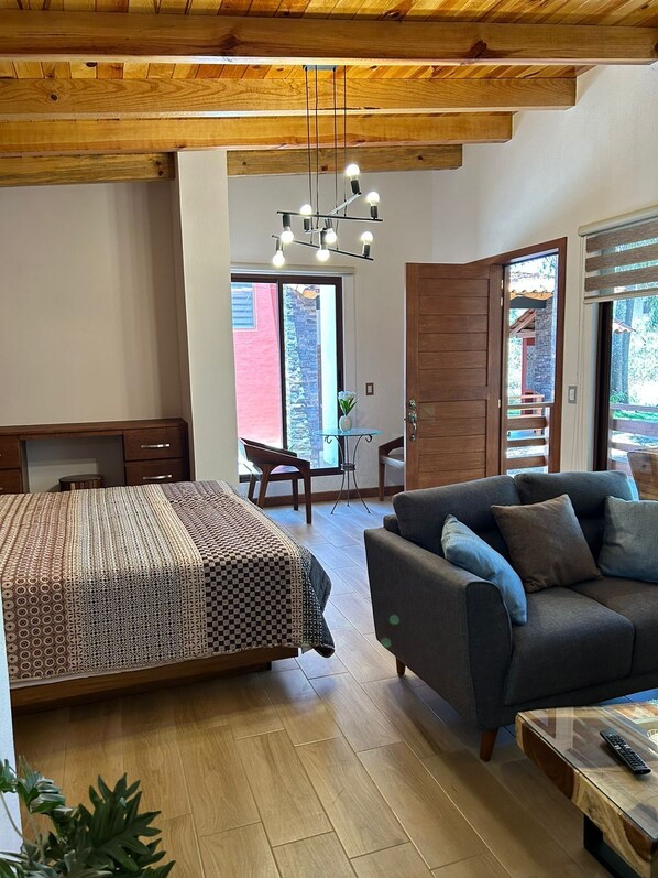 1 bedroom, WiFi, bed sheets - Cabaña Ana 2 (Mazamitla)