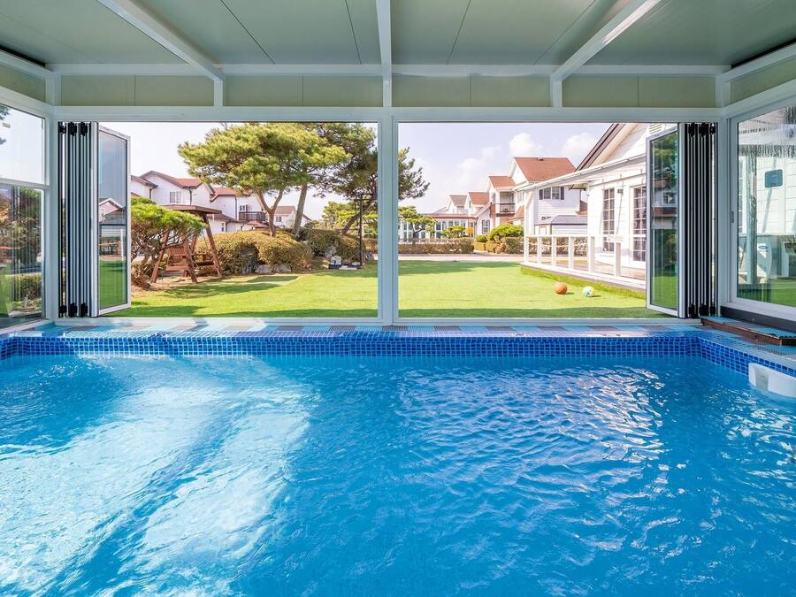 Quarto básico, 5 quartos (dagamstaydokchaepoolvilla) | 5 quartos, Wi-Fi de cortesia