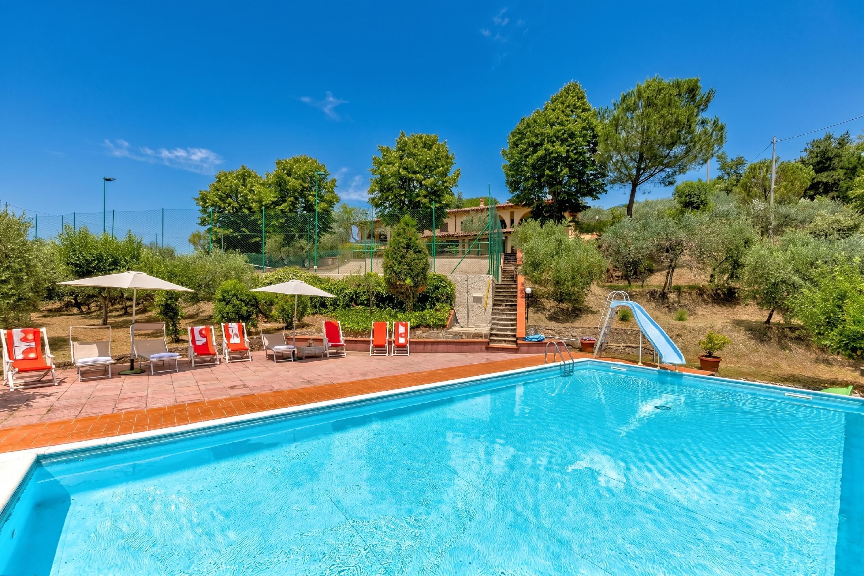 Villa – standard, 6 soverom, peis (Tuscany Villas With Private) | Basseng | Sesongbasert utendørsbasseng