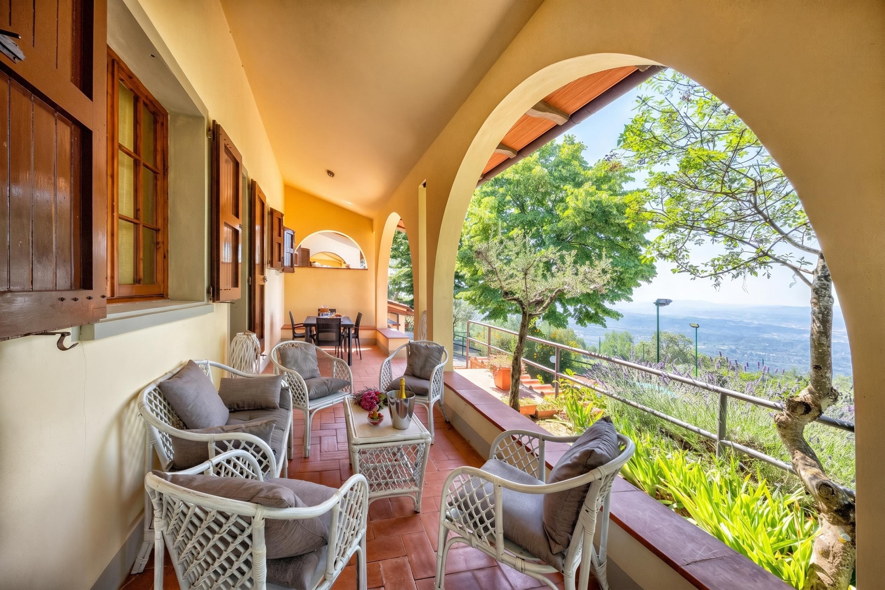 Standard Villa, 6 Bedrooms, Fireplace (Tuscany Villas With Private) | Terrace/patio