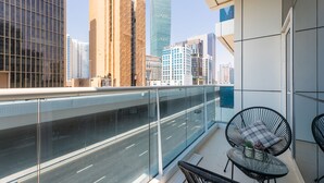 Design Apartment | Balcony -  Grand Luxury - Elegant Apartment in the Heart of Business Bay (Dubai)