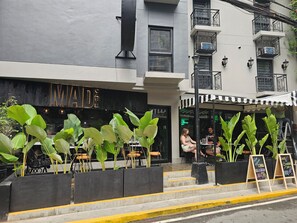 Framhlið gististaðar