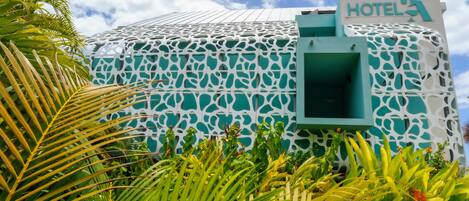 Façade de lâhĂ©bergement